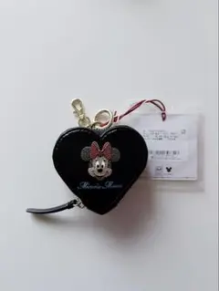 【新品・未使用タグ付】Moussy×Disney ミニーHEART ポーチ