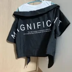 オフショルダー Tシャツ