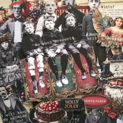 コラージュシート　☆クリスマスAクラシック　人物　ジャーナル素材　紙もの