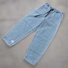 b2450 WEGO ウィゴー【M】ライトブルー ダメージデニムパンツ