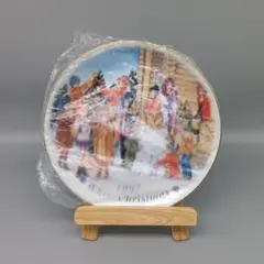 極美品 エルメス 150周年記念プレート 花火師 小皿 13cm 1987年限定
