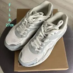 FILA スニーカー ホワイト グレー 27センチのサムネイル