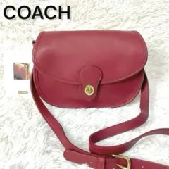 新品級✨90s USA オールドコーチ ショルダーバッグ ターンロック レザー