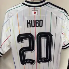 サッカー日本代表 アウェイユニフォーム Mサイズ 久保選手ノベルティ 