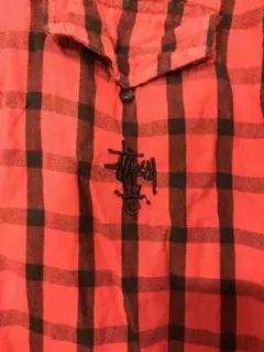 stussy チェックシャツ 半袖