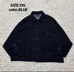 【完売品オンライン限定サイズ】ユニクロ　デニムジャケット　大戦モデル　3XL