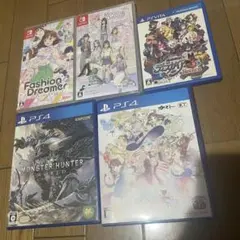 PS4 Nintendo switch Vita ソフトまとめ売りのサムネイル