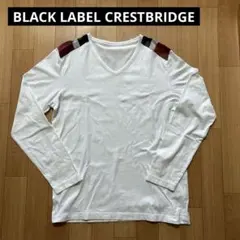 BLACK LABEL CRESTBRIDGE 長袖カットソーVネック　Ｌのサムネイル