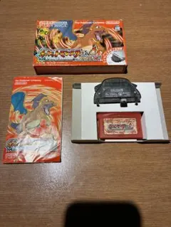 ポケモン　ファイヤーレッド　ワイヤレスアダプタ付き