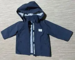 BeBe ネイビー ストライプ アウター 90cm