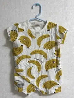 Si・Shu・Non バナナ柄ロンパース 80cm