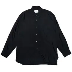 stein OVERSIZED CUPRO LS シャツ S 黒 sssteinのサムネイル