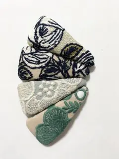 HWハッピーセット 52 ハンドメイド ミナペルホネン パッチンピン ヘアピン