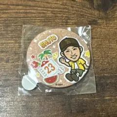 周東佑京 若鷹ガチャ 缶バッチ ソフトバンクホークス