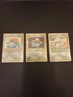 ポケモンカード旧裏　フシギバナ（枠ズレ）フシギソウ フシギダネ