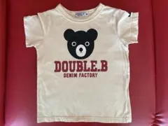 DOUBLE.B クマプリント Tシャツのサムネイル