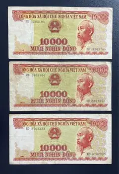 旧貨幣 ベトナム50000ドン 1990年 2枚 - メルカリ