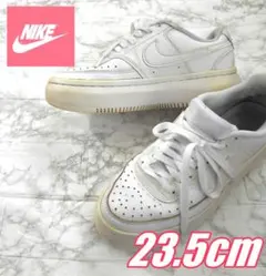 nike コートビジョンアルタ 23.5 レディースシューズ 厚底 ホワイト 靴