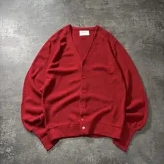 70s JantzenジャンセンアクリルニットカーディガンUSA製ビンテージ古着