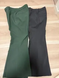 UNIQLO スラックス 2色セット S レディース