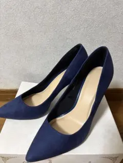 COLE HAAN ネイビー ブルー パンプス未使用級 24.5cm - メルカリ