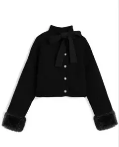 リボンパールボタンファーニットカーディガン[lt150] grl グレイル