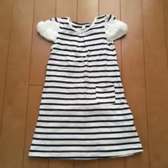 ボーダーワンピース　120