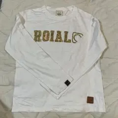 ROIAL ホワイト 長袖Tシャツ Sのサムネイル