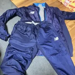 New Balance ピステ上下 M JPN ネイビー