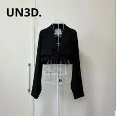 UN3D ハーフジップメッシュスウェット アンスリード - メルカリ