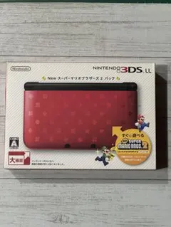 ニンテンドー 3DS LL New スーパーマリオブラザーズ2パック 箱付き