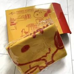 新品 スヌーピー ブランケット 日本生命
