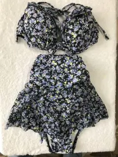 水着 ビキニ 小花柄プリント 9M Lapis-miu☆新品 リゾートセール！