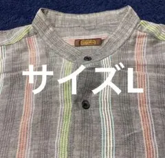 ARAMIS 半袖シャツ ストライプ柄　サイズLのサムネイル