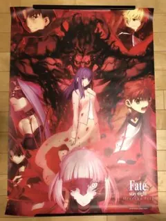 アニメポスター　Fate B1ポスター TVアニメ『Fate/Zero』、BD-BOX Iの早期予約特典ポスターのデザイン第2