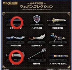 ゼルダの伝説 ウェポンコレクション 2点セット