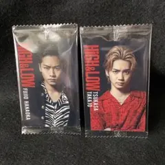 HIGH&LOW ウエハース カード 吉野北人 川村壱馬 セット
