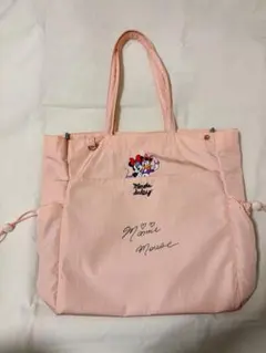 ディズニー ミニー＆デイジー ホビーポケットトートバッグ アコモデのサムネイル