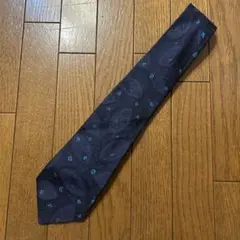 美品 ヴェルサーチ VERSACE ネクタイ イタリア製 シルク ブルー系