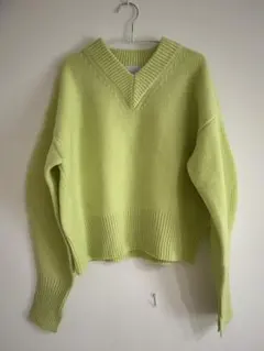 ADAM ET ROPE アダムエロペ　カシミヤ混　ウール　ニット　セーター