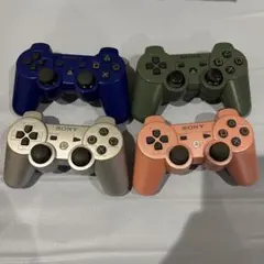 PS3 コントローラー DUALSHOCK3 4個セット 動作未確認 ジャンク