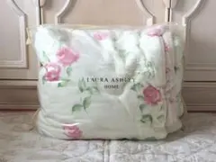 イギリス直輸入：ローラアシュレイ ブランケットリヅィー 新品 イギリス Laura Ashley ローラアシュレイ エルダーウッド ガーデニング