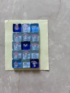 マイメロディ ガラスタイルシール