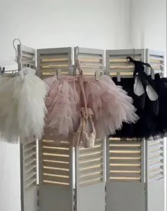 "Ballerina" volume tulle tutu Blackのサムネイル