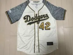 ドジャース ジャッキーロビンソン 非売品ユニフォーム 42 - メルカリ