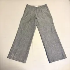 ROPE' PICNIC カジュアルパンツ グレー コットンリネンのサムネイル