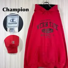 【入手困難】チャンピオン フォード ビッグロゴ プルパーカー XXL メキシコ製