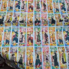 鬼滅の刃 プリント生地 （26021）