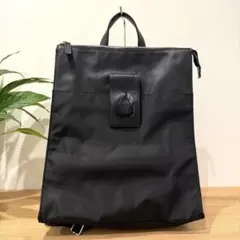 極美品✨ear PAPILLONNER 樹脂チャームフラップリュック 黒 A4 - メルカリ