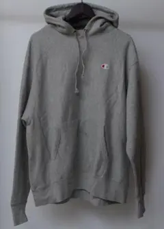 Champion Reverse Weaveリバースイーブ パーカー グレー